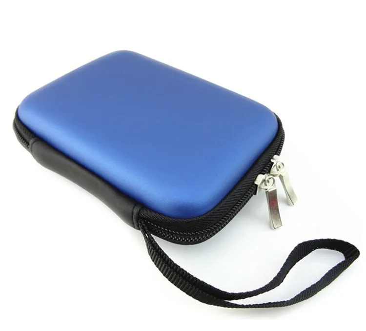2.5"Hard Drive Cases bag Shockproof Waterproof HDD Bag For Seagate Slim Hard Disk Backup Plus Slim 500G 1TB WD Passport GUANHE portable hard drive bag hard drive box hard drive case electronic accessories case digital accessories bag