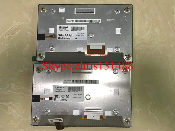 

Brand new 7inch LCD display LB070WV7(TD)(01) LB070WV7-TD01 with 8 wire touch digitizer for Hyundai car GPS monitor