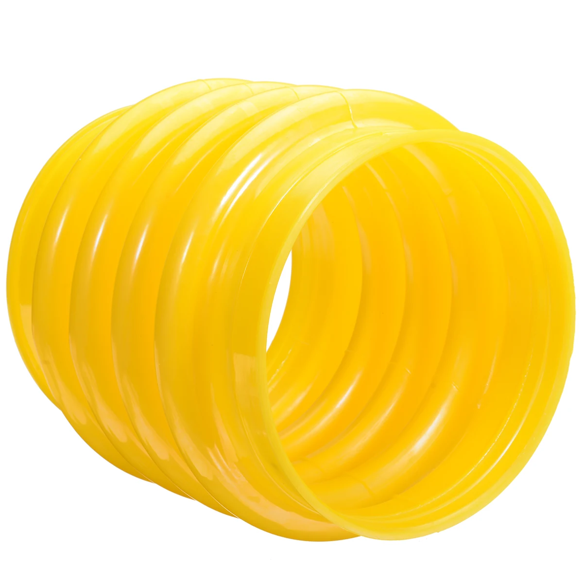 1Pcs Yellow Polyurethane Jumping Jack Bellows Boot 17.5cm For Wacker Rammer Compactor Tamper New