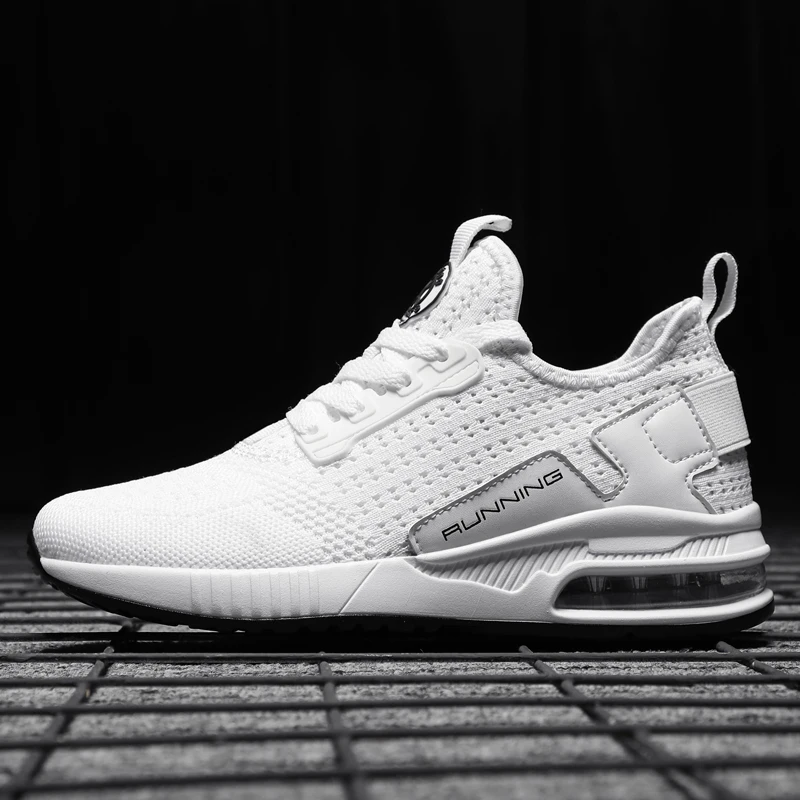 

2019 New Style Unisex Mesh Breathable Running Shoes Men Comfortable Jogging Sneakers Women Lightweight Outdoor Sports Shoes