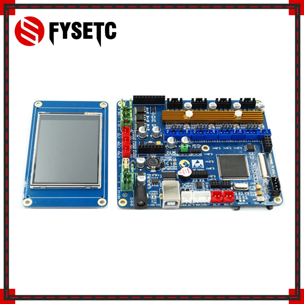 

3D Printer Board Dlion 32bit 72M Cortex-M3 ARM32bit STM32 Open-Source Board Set With 2.8inch Touch Screen