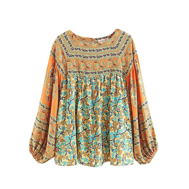 boho vintage tops
