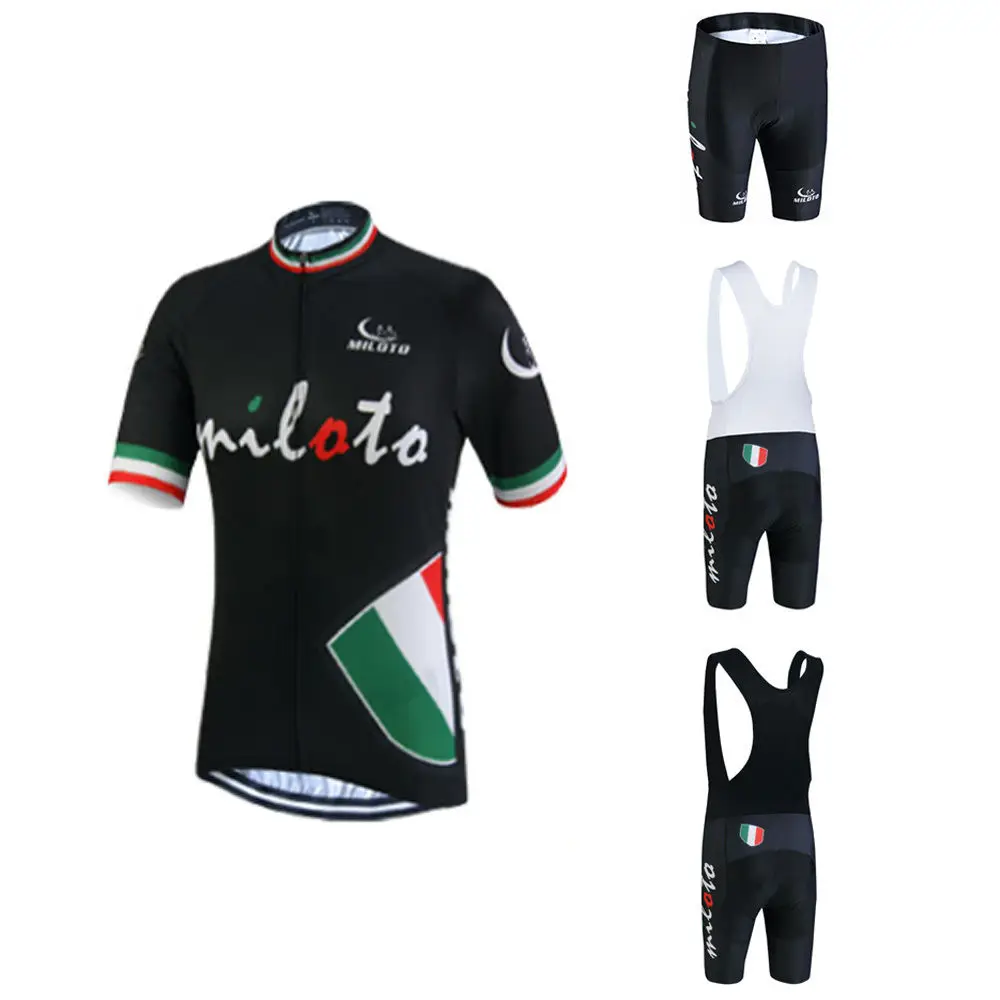 Мужская Велосипед Одежда Set Рубашки Велоспорт Джерси и Дополняется (Нагрудник)