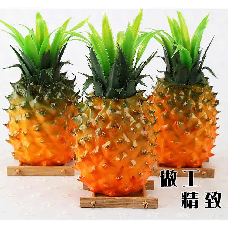 Artificial Simulation Pineapple Fake High Simulation Fruits Props Decoration Artificial Decorations Artificial Fruits