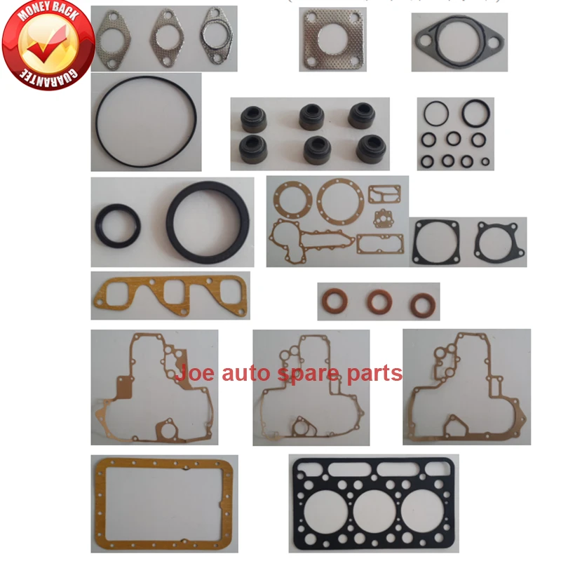 L2201 3D78 complete Overhaul engine full gasket set kit for Kubotain