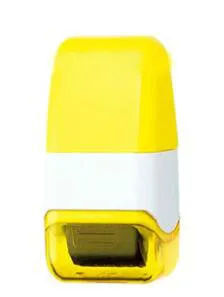 Идентификационная защита от кражи роликовый штамп для конфиденциального удостоверения личности затемнение безопасности Защита от кражи и конфиденциальности, 1 шт - Цвет: S Yellow