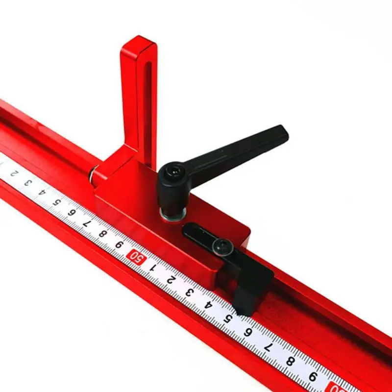

400mm Woodworking DIY 45 Type Aluminum Alloy T-tracks Slot Miter Track Miter Track Bar Slider Fixture for Router Table Bandsaws