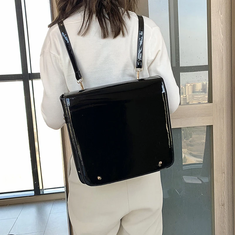2019 Новый из искусственной кожи Для женщин школьный рюкзак 2019 новый студент туристические рюкзаки ортопедический школьный портфель