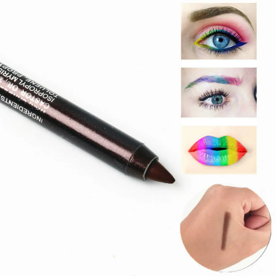 

2019 HOT 1PC/Sell Eye Brow Tint Cosmetics Natural Long Lasting Paint Tattoo Eyebrow Waterproof Black Brown Eyebrow Pencil Makeup