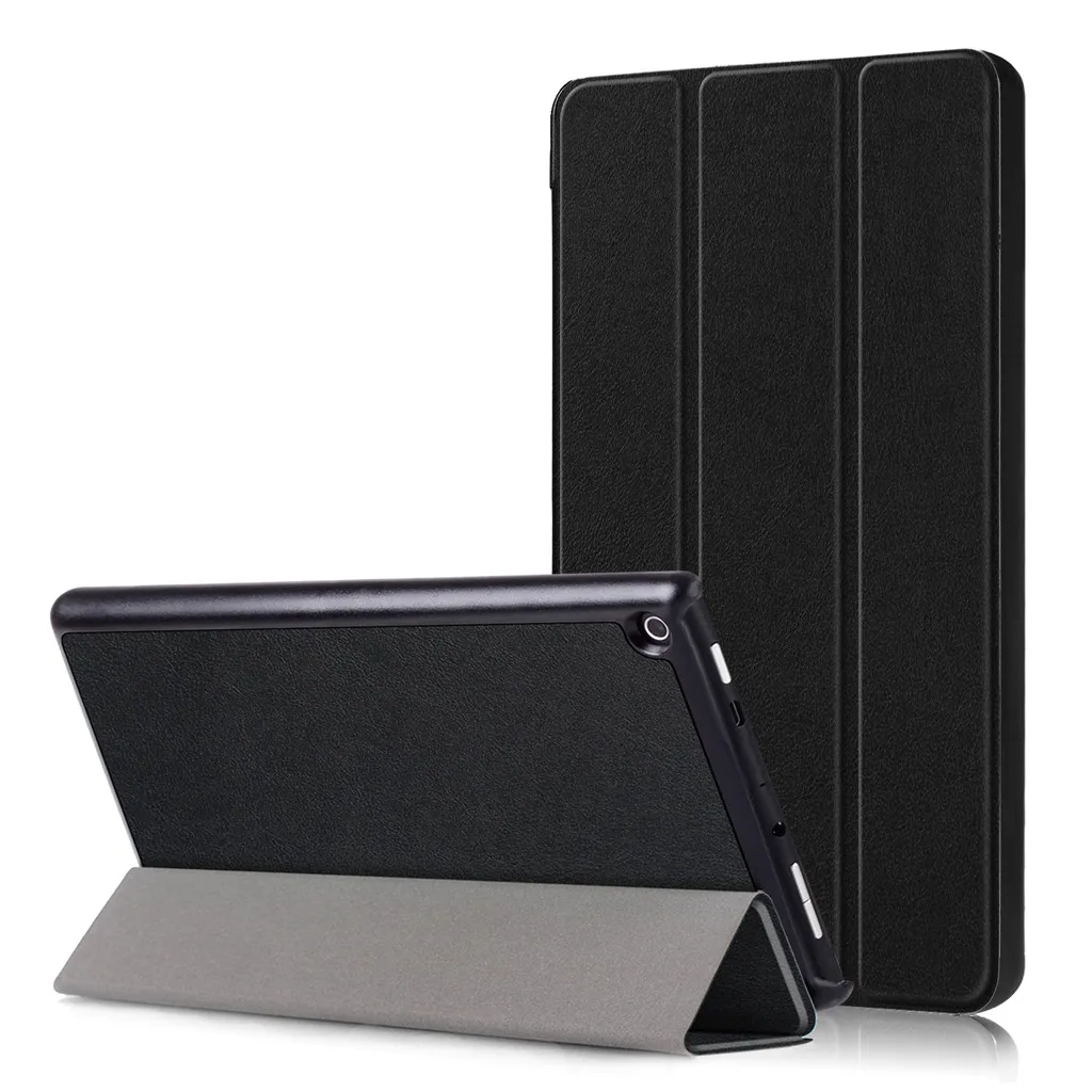 Чехол ZGPAX для Amazon Kindle Fire HD8 Sleep Wake Ultra Slim Trifold кожаный чехол крышка для планшета подставки чехол держатель z70
