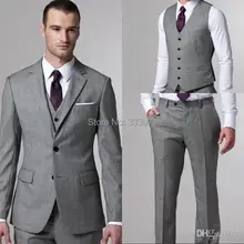 Индивидуальный заказ жениха смокинг, деловой костюм для мальчиков, пиджаки s свадебные костюмы для мужчин на двух пуговицах, Дешевые пиджак для жениха; брюки; жилет; спортивная куртка