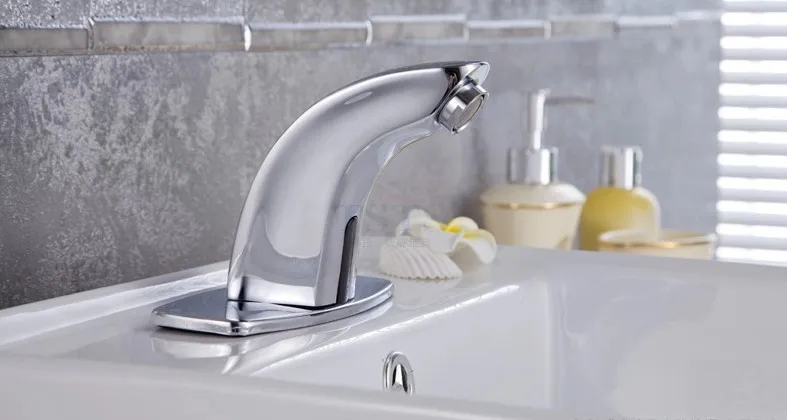 Touch less Automatic Electronic Basin Sensor Faucets Full ...