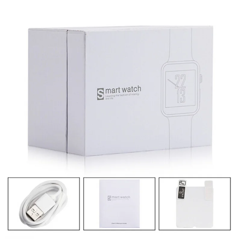 Bluetooth Smart Watch iwo 1:1 SmartWatch PK iwo 5 iwo 6 Support SIM Card Wearable Device for iOS Android With earphone gift