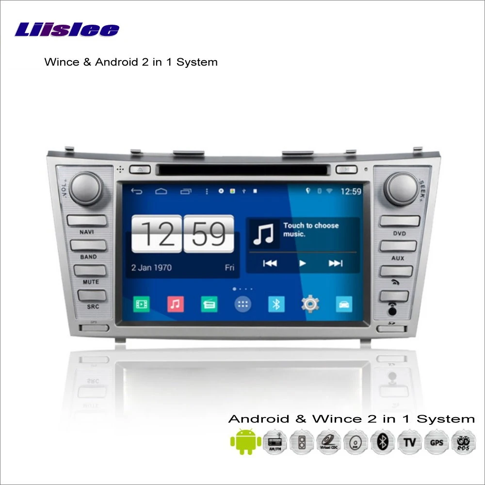 Perfect Liislee Car Android Multimedia For Toyota Aurion XV40 / Camry 2006~2012 Radio DVD Player GPS Navi Navigation Audio Video Stereo 2