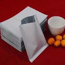 100 шт 15X22 см термоуплотнение фольги мешок алюминиевый вакуумный мешок пакеты для продуктов питания хранения Щепка
