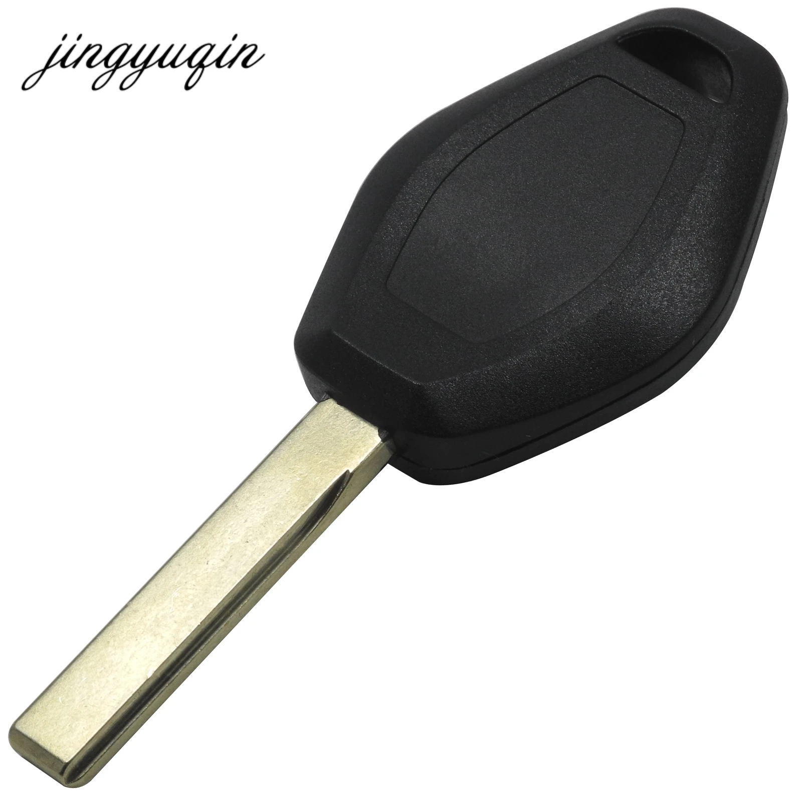 Jingyuqin 3 кнопки дистанционного ключа автомобиля чехол в виде ракушки для BMW X3 X5 Z3 Z4 1/3/5/7 серий синий лицо Hu92 лезвие