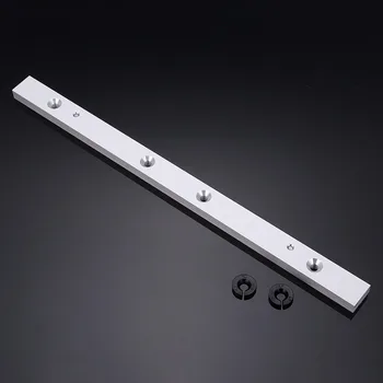 

1pc Prptable Aluminium Alloy Miter Bar Miter Slider Table Saw Miter Gauge Rod 300x19x9.5mm