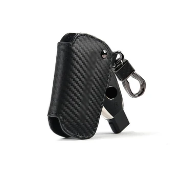 

Black Car Key Case 1PCS Case Shell PU Leather Hot Sale Universal Stock