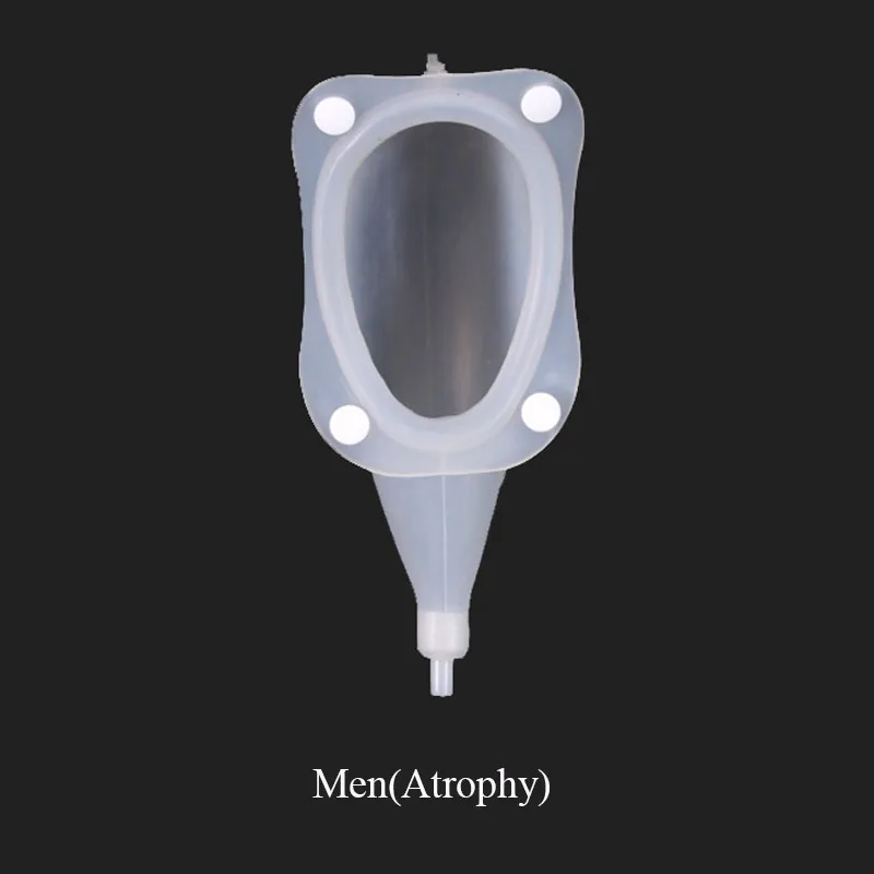 Мочи коллектор гипоаллергенные силиконовые взрослых писсуар с мочи катетером Сумки мужские и женские старше Для мужчин мужской женский туалет - Цвет: Men Atrophy