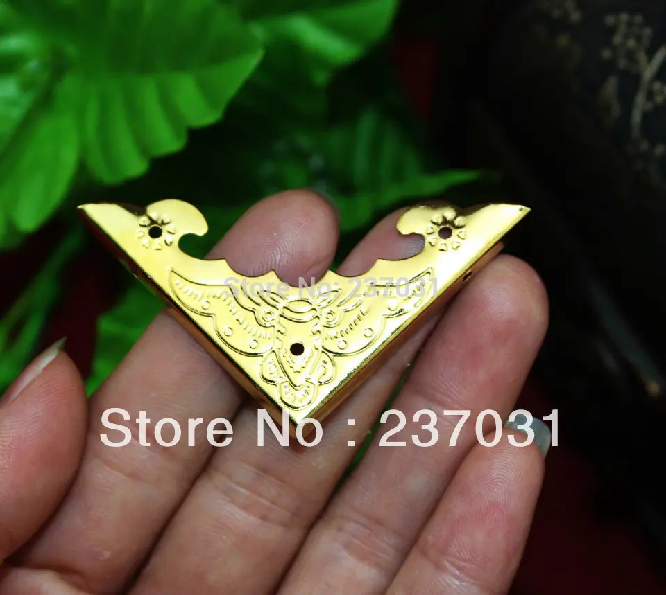 

Wholesale wrap angle / bird wrap angle / wine wooden box corners / Bat corners / imitation gold