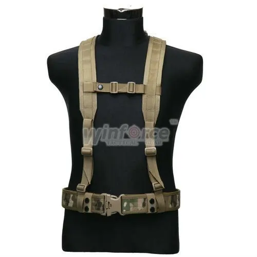 

WINFORCE Tactical Gear/ Belt with Battle Suspender / 100% CORDURA/ QUALITY GUARANTEED MILITARY AND OUTDOOR BELT SET
