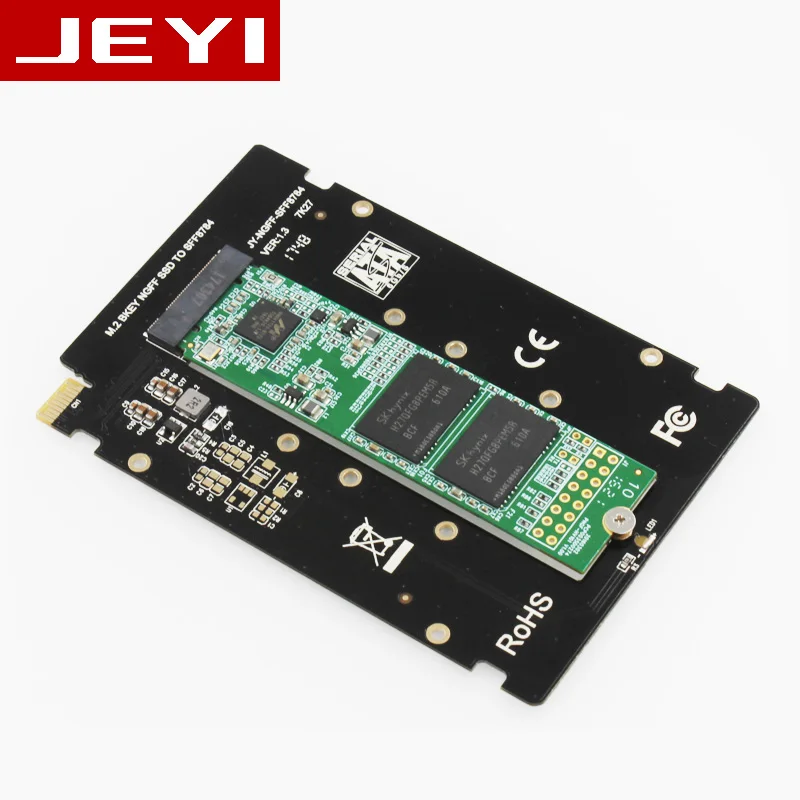 JEYI SFF-8784 SATA Express NGFF TO SFF 8784 ультратонкий жесткий диск m. 2 card 2,5 5 мм SATA3 WD5000MPCK SSD не поддерживает NVMe U2 MSATA
