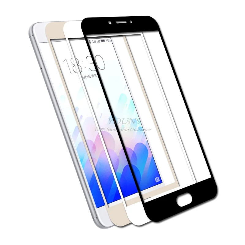 0 26 мм полный экран Закаленное стекло пленка для Meizu M3s M3 mini Screen Protector 9 H Gorilla Glass
