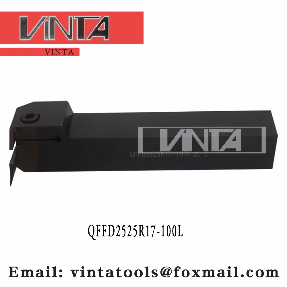 QFFD2525R17100L CNC Cutting Tools Surface Grooving Tool Holder Matched