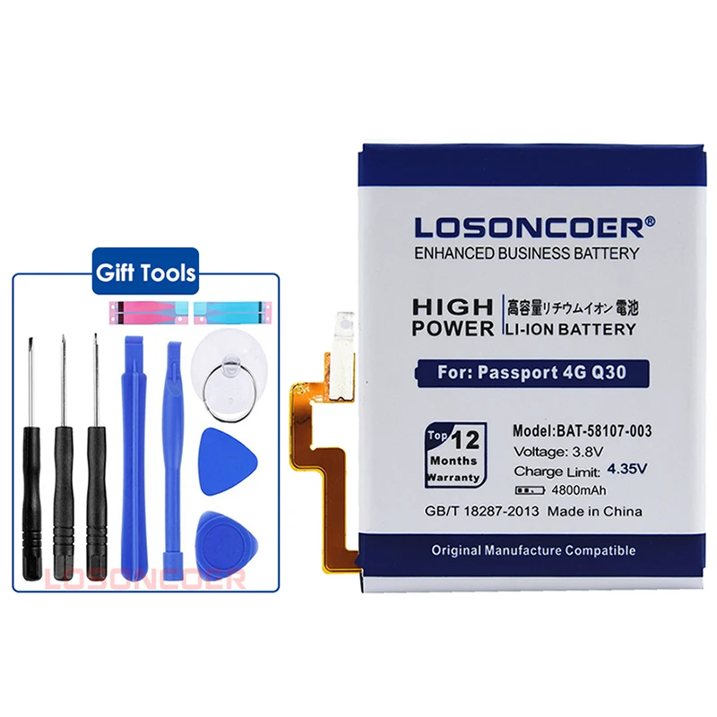 BAT-58107-003 for BlackBerry Passport 4G Q30 SQW100-1 SQW100-3 Windermere Smart Phone Battery+Tracking Number (9)