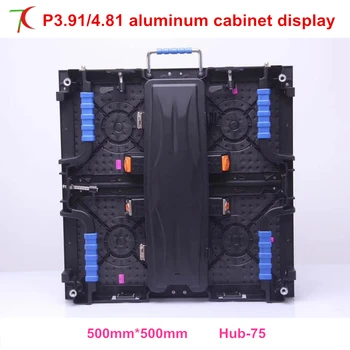 

Special 500*500mm P4.81 indoor rental aluminum cabinet display screen,smd2121