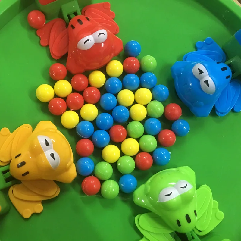 Голодна лягушка жабка, мяч для еды, креативный узор, игра для родителей и детей, Интерактивная забавная игрушка для родителей