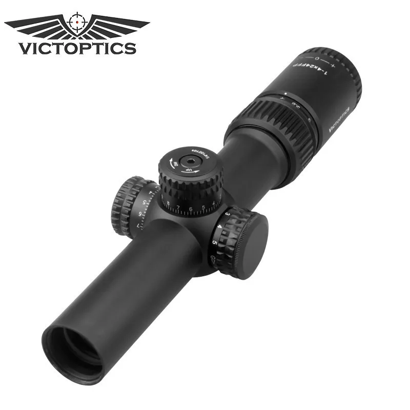 

Victoptics 1-4x24 Compact FFP Riflescope Red Green Illumination Extra Light CQB Shooting Scope BDC Reticle AR15 .223 5.56mm