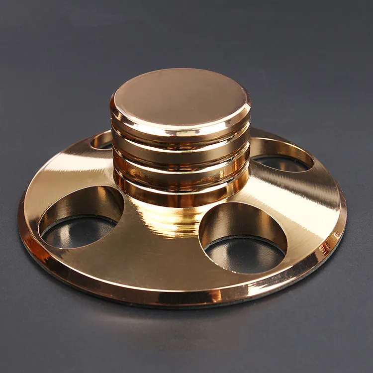 

W-005 LP Record Metal Disc Stabilizer Weight Vinyl Record Turntable HiFi Shock absorption 280g 320g sliver gold