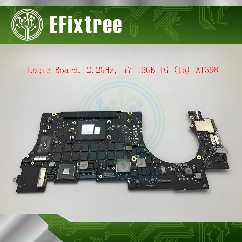 Материнская плата 661 02524 Retina для MacBook Pro материнская 15 &quot 2 ГГц i7 16 ГБ IG A1398 год PCB 820