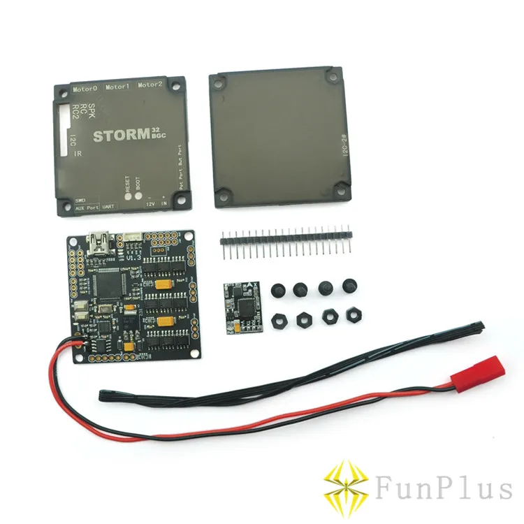 

Storm32 BGCNT Brushless Remote Controller Board V1.3_F103RC with Serial Port IMU Storm32 RC Board for Quadcopter FPV Model Drone