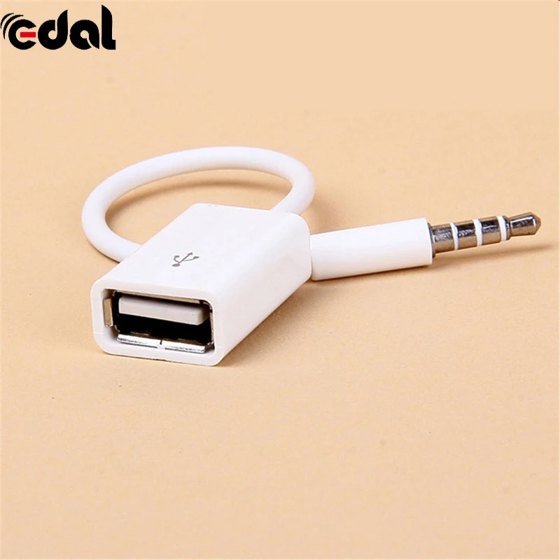 

AUX Audio Plug To USB 2.0 Converter USB Aux Cable Cord For Car MP3 Speaker U Disk USB Flash Drive Accessories