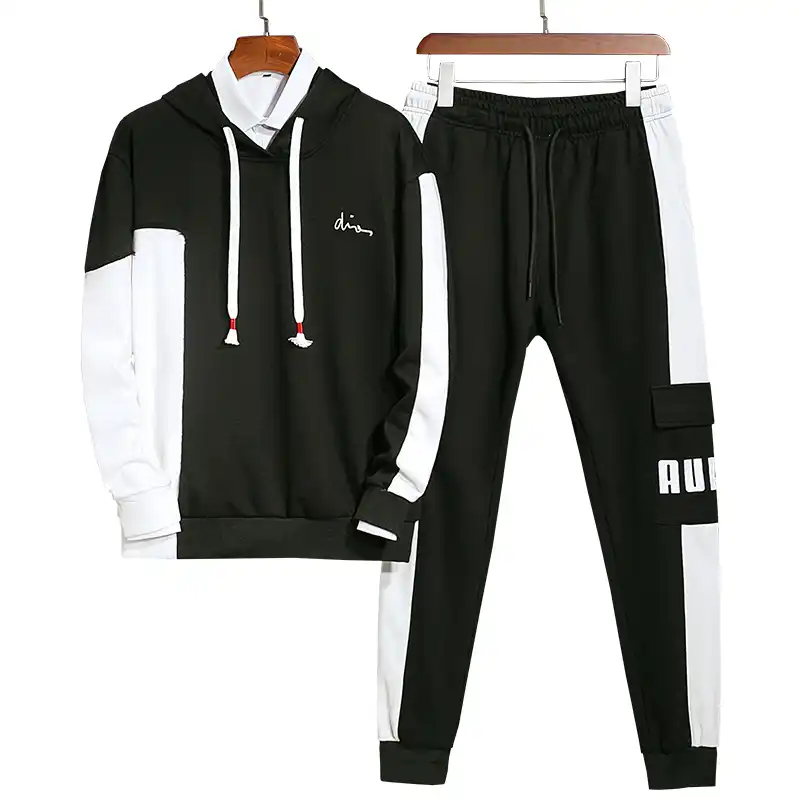 men's 2 piece sweatsuit