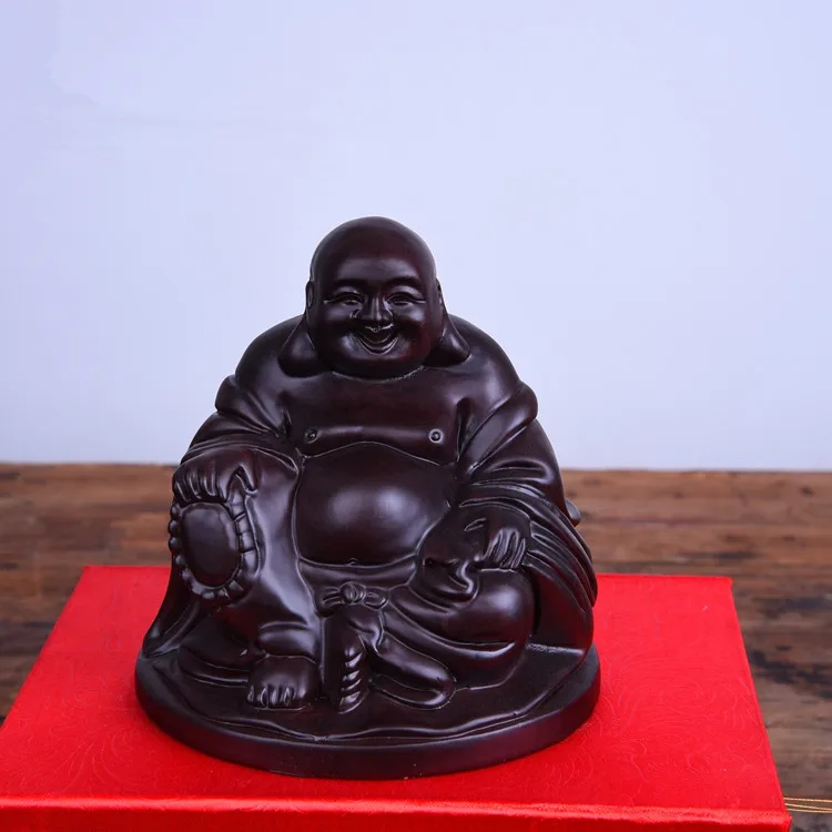  TNUKK Black sandwood carving handicraft Buddha. The car bedroom is available. Two optional. - 32837397223