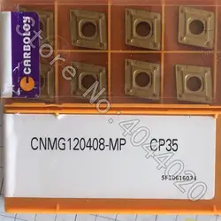 CNMG120408-MP CP35 10 шт CARBOLOY карбидные вставки