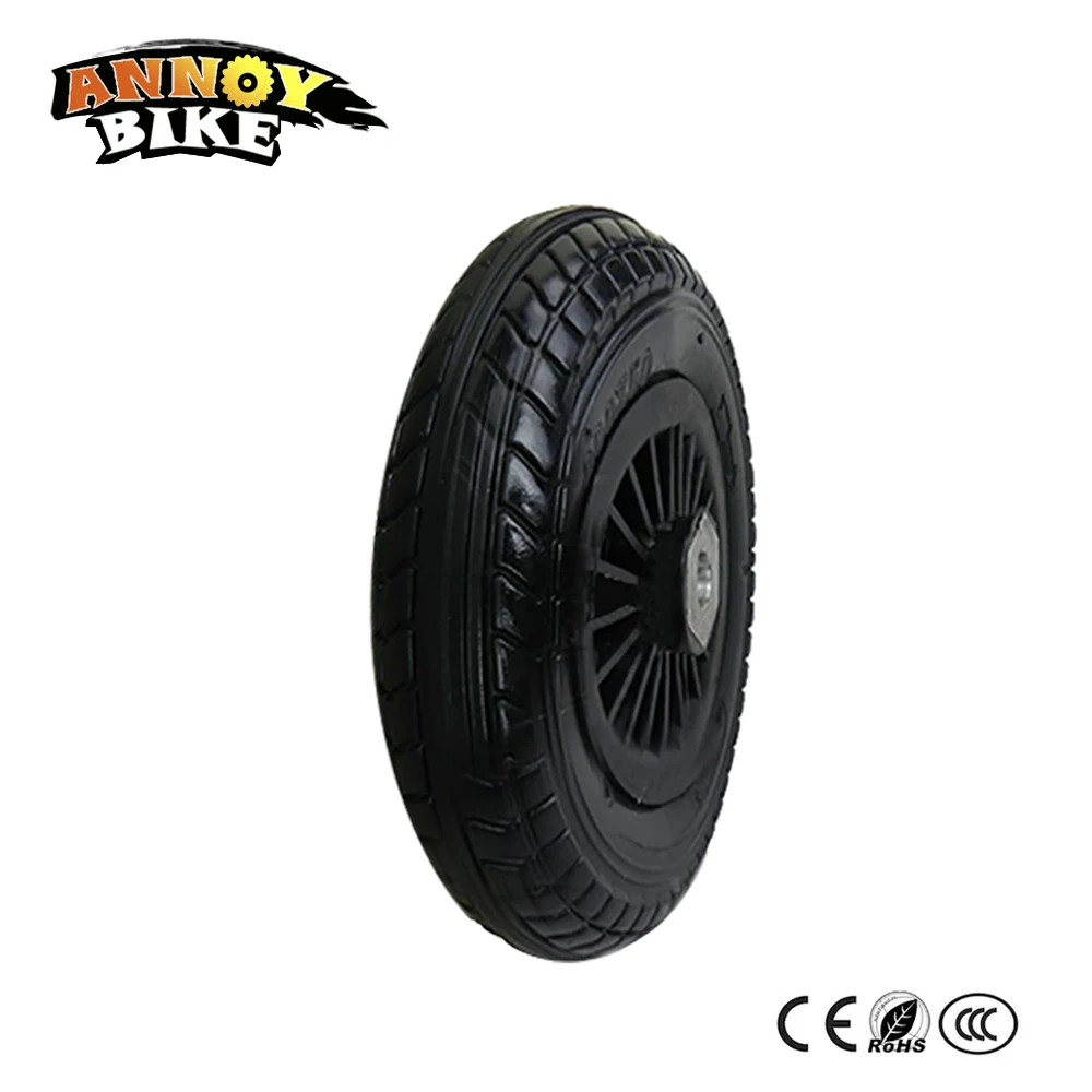 Sale 8inch PU Tire Solid 200*50 Electric bike Balance bike PU Solid Tire For Wheelchair Scooter Transaxle Engine DIY Hub Motor kit 2