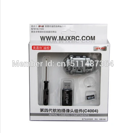 

1 million pixels, 720P HD, 4G RAM multifunction Camera C4004 for MJX F45 F49 F649 rc helicopter parts +free shipping