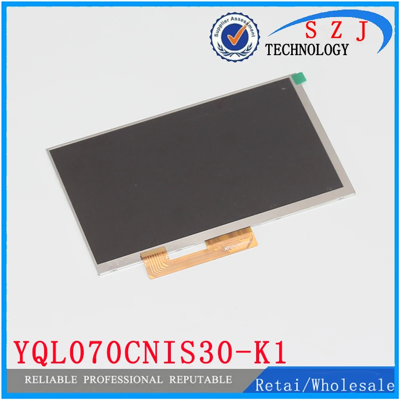 

Original 7'' inch LCD Display YQL070CNIS30-K1 YQL070CNIS30 for tablet pc LCD screen panel free shipping