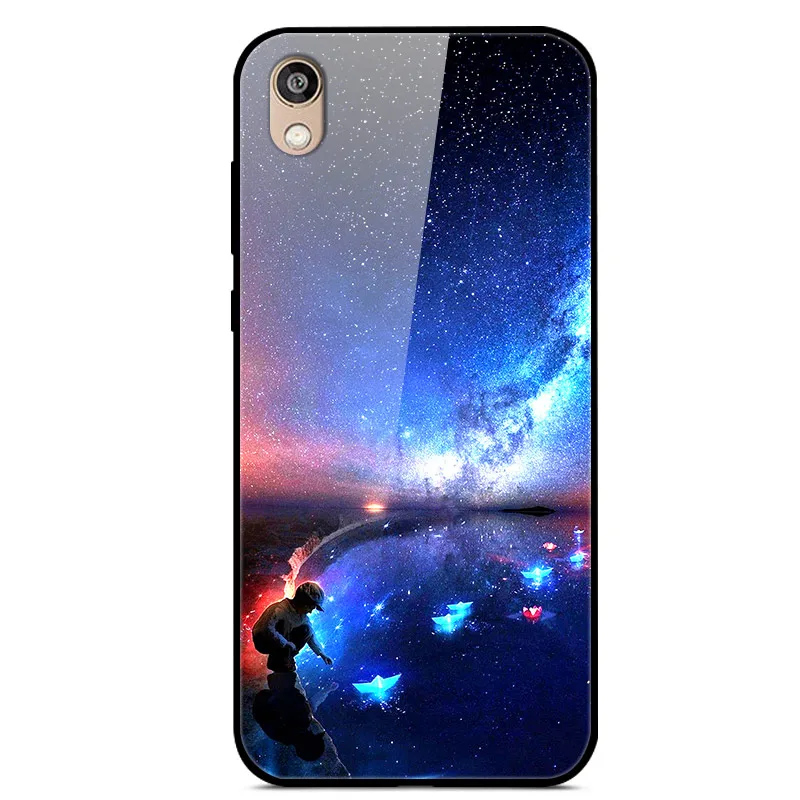 18 Чехол из закаленного стекла для huawei Honor 8 S, чехол из жесткого поликарбоната, разноцветный чехол для huawei Honor 8 S, KSE-LX9, чехол для телефона, бампер Honor8S 8 S - Color: 18