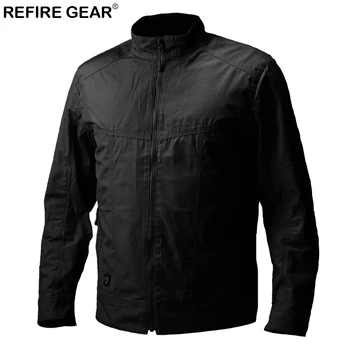

ReFire Gear Waterproof Outdoor Slim Jacket Men Hiking Spring Autumn Camping Pilot Jacket Windbreaker Ripstop Airsoft Clothes