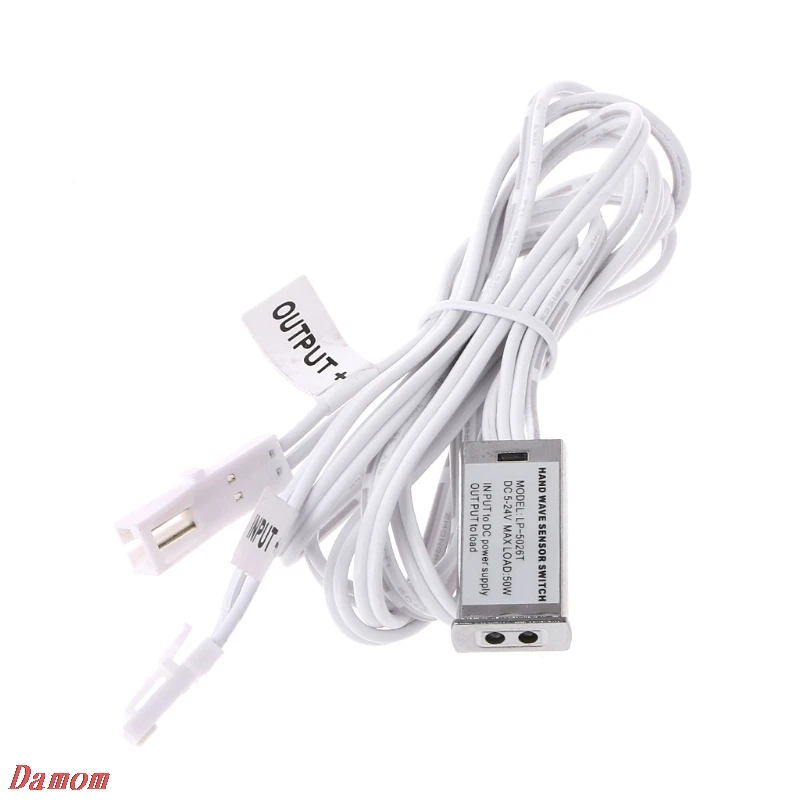 

2018 New DC 12V/24V IR Hand Wave Sensor Switch 5A Hand Sweep Switch 10cm Sense Distance