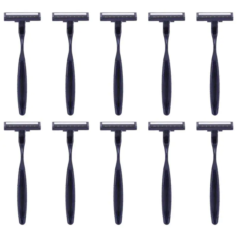 

Portable Manual Shaver Twin Blades Disposable Razor Face Body Hair Removal
