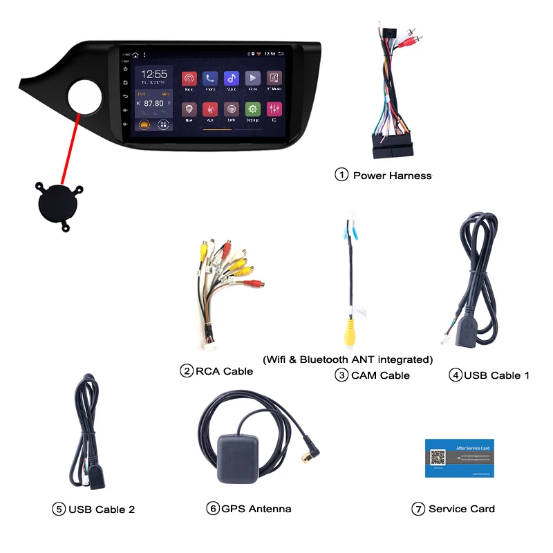 Best 2G RAM 32G ROM 9 inch full touch Android 8.1 Car DVD Player GPS Navigation Multimedia for Kia Ceed 2013-2015 5 Best 2G RAM 32G ROM 9 inch full touch Android 8.1 Car DVD Player GPS Navigation Multimedia for Kia Ceed 2013-2015 5