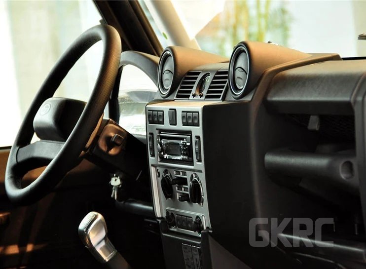 Имитация прозрачной внутренней отделки для Trx4 Defender Trx-4 Cockpit Seat Dash Board рулевое колесо Djc-0617(1 комплект