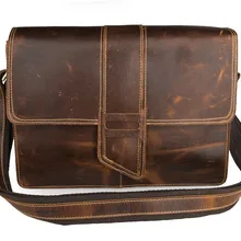 JMD Натуральная кожа Мужская сумка через плечо 7263B-1