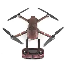 Наклейки комплект карбон mavic видео обзор защита лопастей оригинальная dji серая